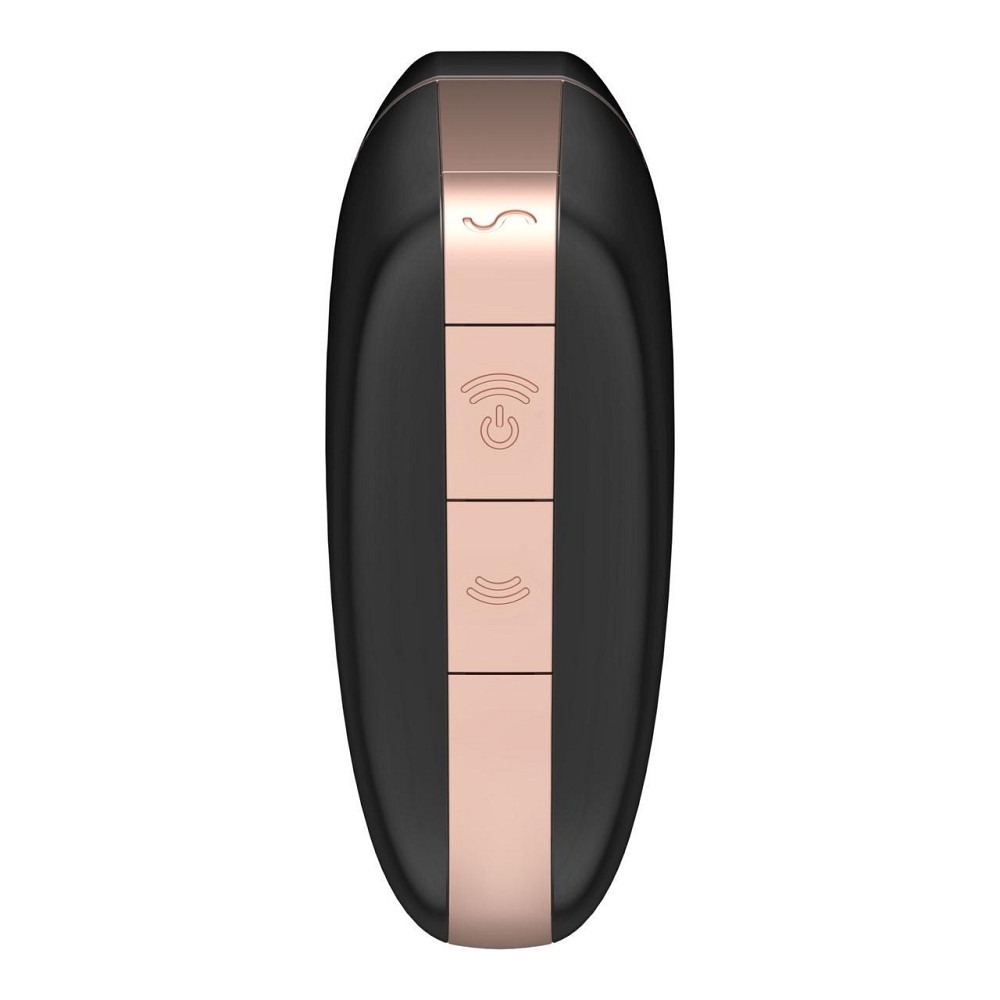 Вакуумный клиторальный стимулятор Satisfyer Love Triangle Black с управлением через интернет Sex Aura Киев - изображение 5