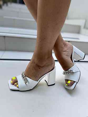 ARLEN Шльопанці жіночі ARLEN Ш-Амина цеп білі (літо, шкіра натуральна) (4683) 36-39 Коломия