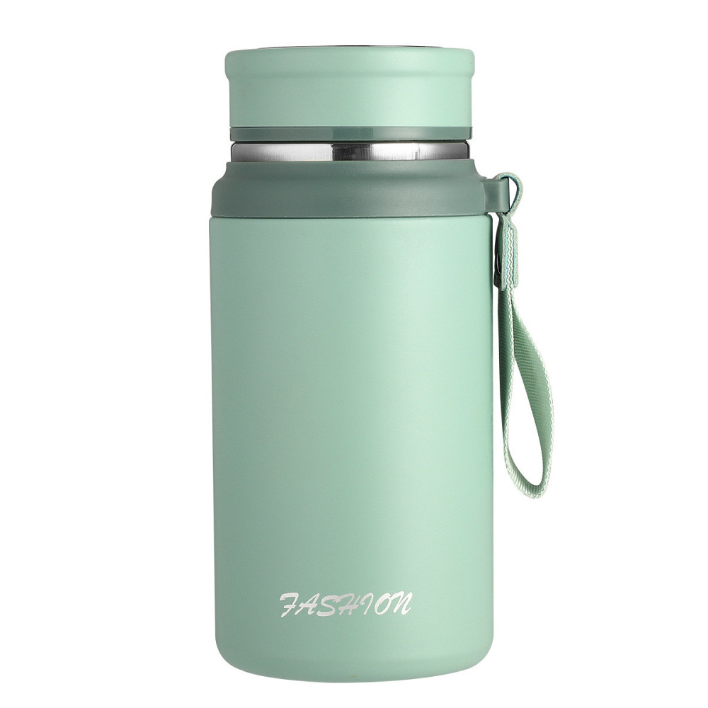 Термос Fashion з датчиком температури 700 мл Оливковий HP-14-20GR Коломия - фото 1