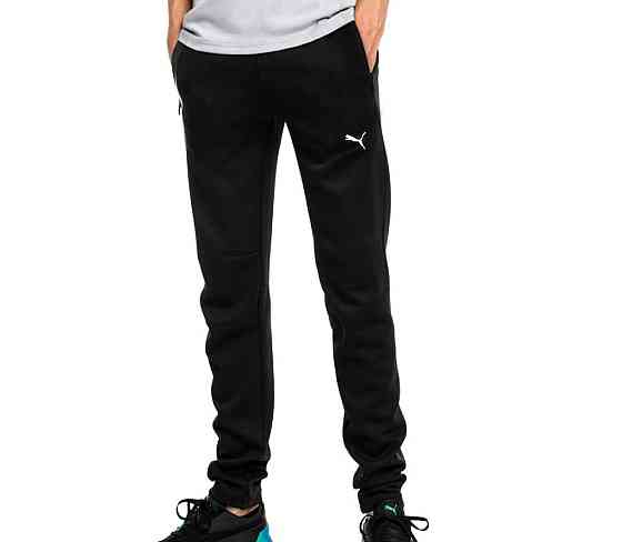 Мужские зауженные трикотажные штаны под манжет Puma Киев