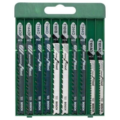 Полотно Bosch набор для элетролобзиков по дереву, 10шт (2.609.256.744) Винница - изображение 1