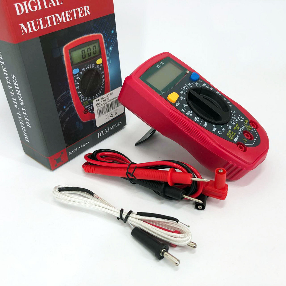 Качественный мультиметр 33 C DT DIGITAL, Универсальный мультиметр для электроники OM-85 Львов - изображение 2