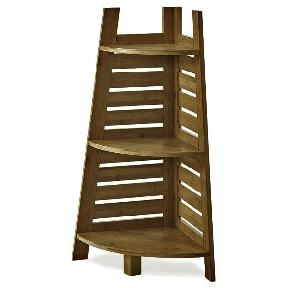 Стеллаж угловой для ванной 