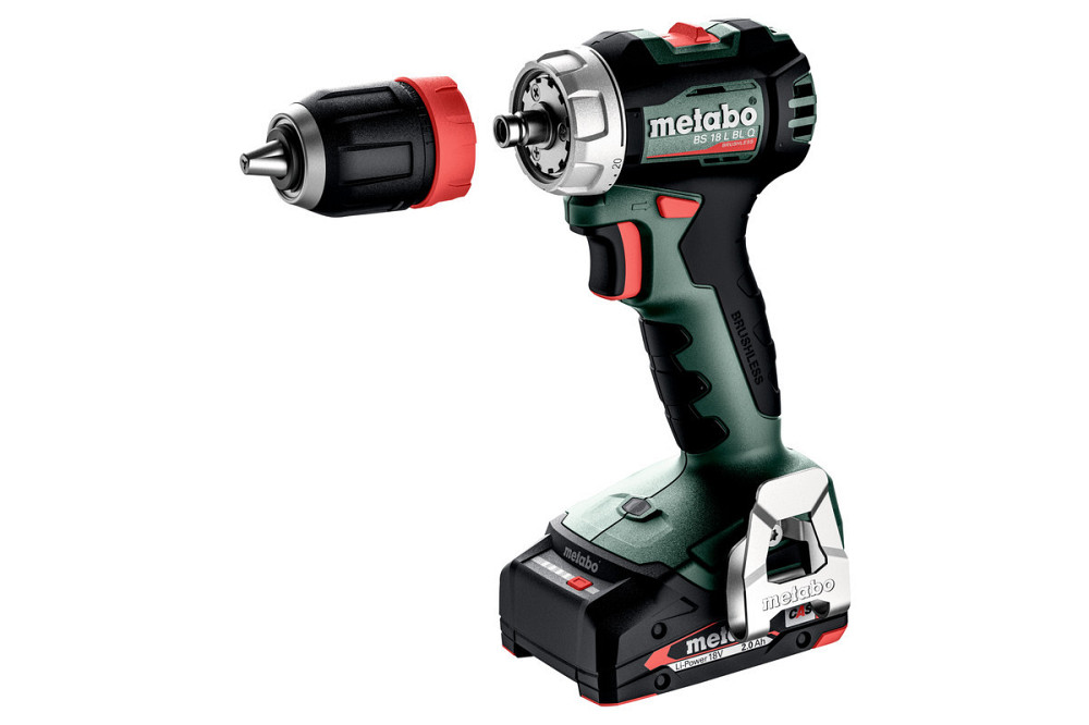 Аккумуляторная дрель-шуруповерт Metabo BS 18 L BL Q (613156500) Коломыя - изображение 2