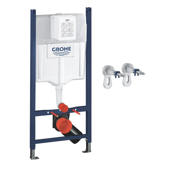 Система инсталляции для унитаза 2 в 1 Grohe Rapid SL (UA388400WG) Киев