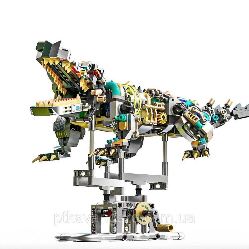 Конструктор крокодил механічний 996 деталей 13056 Хмельницький - фото 1