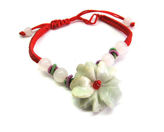 Браслет нефритовый на руку Цветок Киев - изображение 1