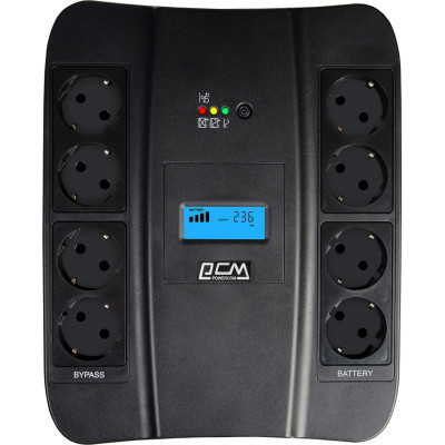 Источник бесперебойного питания Powercom SPD-1100U LCD, 605W (SPD-1100U.LCD) Вінниця - фото 1