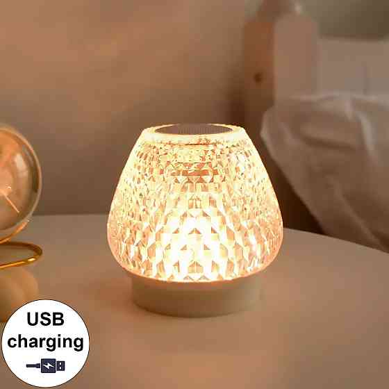 Светодиодный аккумуляторный светильник с Bluetooth колонкой Gibox G5S музыкальная лампа с USB зарядкой Каменец-Подольский