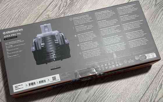 Клавіатура  ігрова SteelSeries Apex Pro TKL Gen 3 Black (64740) Київ