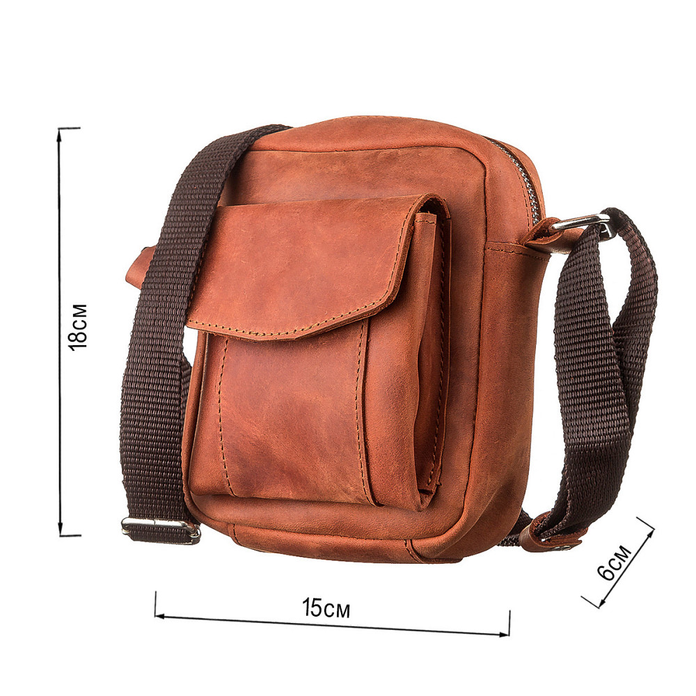 Сумка з вінтажної шкіри (SHVIGEL) Київ - фото 1