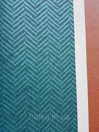Шпалери флізелінові еко Khroma Zoom Bahia 0.53х10.05 смужки ялинкою різні кольори Київ