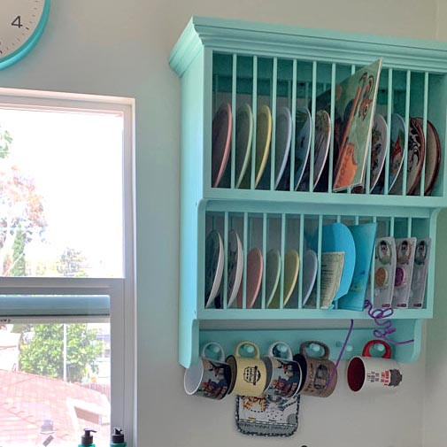 Полка для тарелок и блюд 