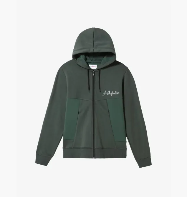 Толстовка чоловіча Australian Fullzip Hoodie In Winter Fleece And Slam Inserts Green Swugc0040-018 розмір S Львів - фото 1