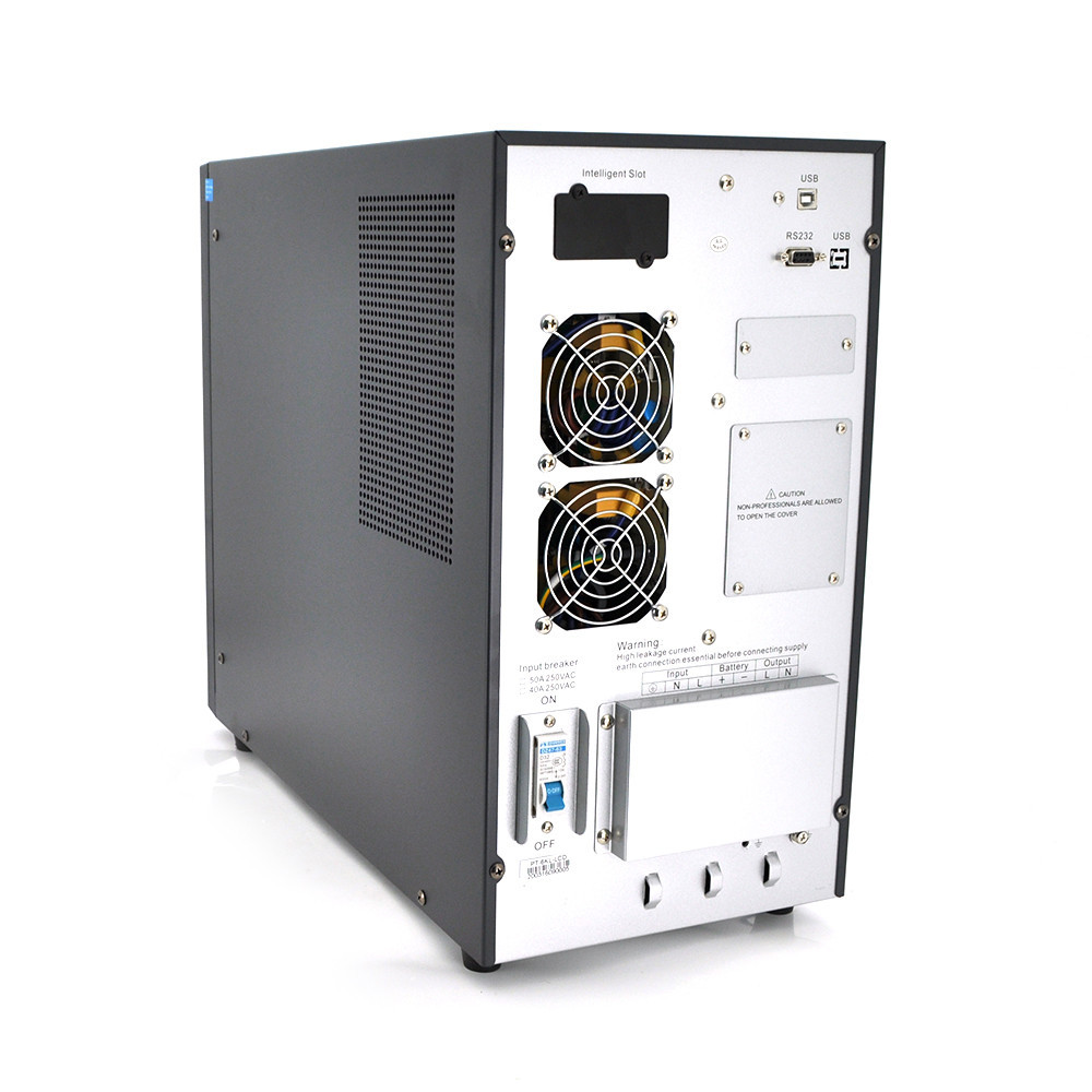 ДЖБ з правильною синусоїдою Ritar PT-6KL-LCD, 6000VA (5400Вт), 192В, Струм макс. 5A, під зовнішній АКБ (500*248*460) Київ - фото 2