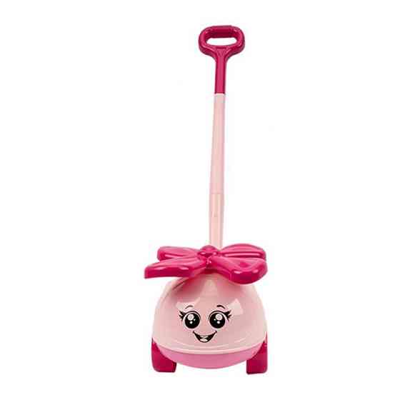 Дитяча іграшка-каталка Вертоліт 9413TXK у сітці Рожевий Вінниця