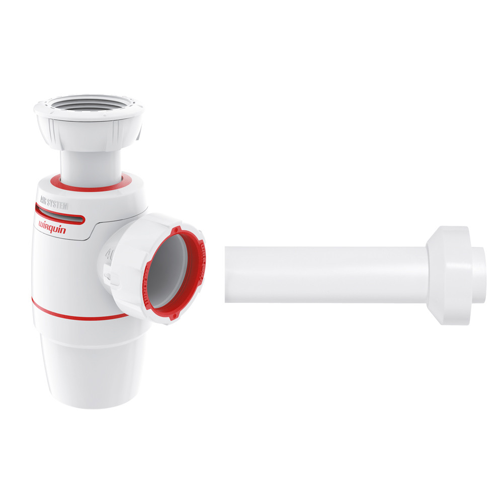 Wirquin Сифон для раковины Neo Air 1¼"×Ø40мм с отводом WIRQUIN (9541356) Киев - изображение 1
