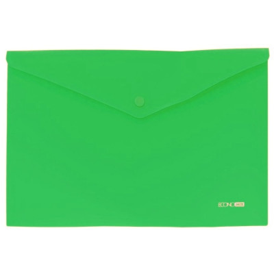 Папка - конверт Economix А4 180 мкм, непрозрачная, фактура "помаранч", зеленая (E31305-54) Винница - изображение 1