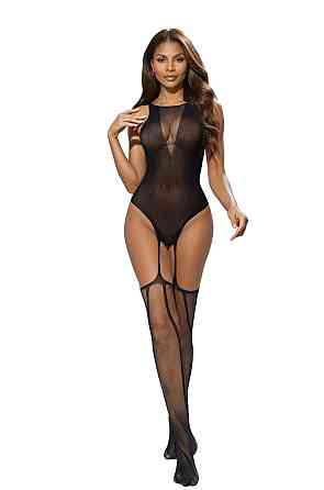 Бодистокинг - Bodystocking 2040, black - One Size Sex Aura Киев