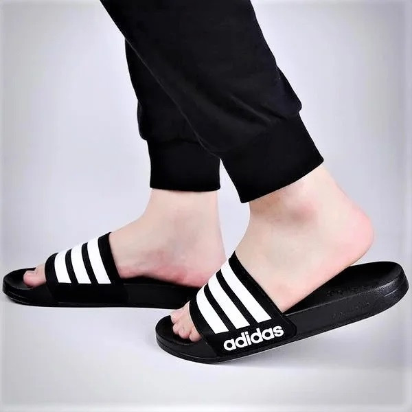 Шлёпанцы Тапочки Adidas Сланцы Адидас Чёрные Женские (размеры: 36) Днепр - изображение 8
