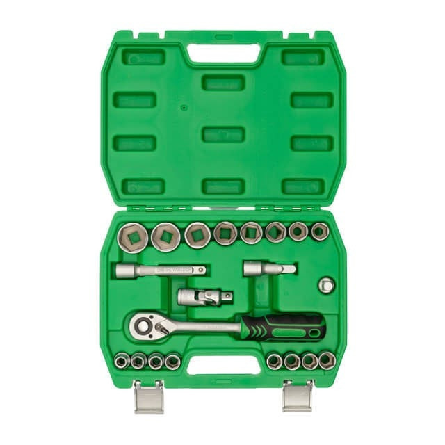 Набір торцевих головок 1/2", шестигранники, 21 од. INTERTOOL ET-6021SP, торцеві головки Київ - фото 13