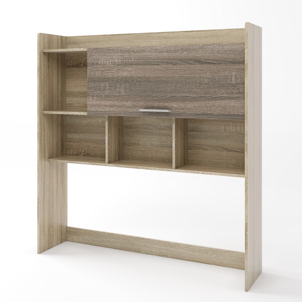 Надстройка для стола Эверест Школьник-3,4,5 сонома + трюфель (DTM-2158) Львов - изображение 1