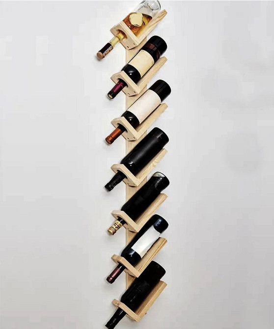 Настінна винна полиця "Хатіро 7" бланже Миколаїв - фото 1