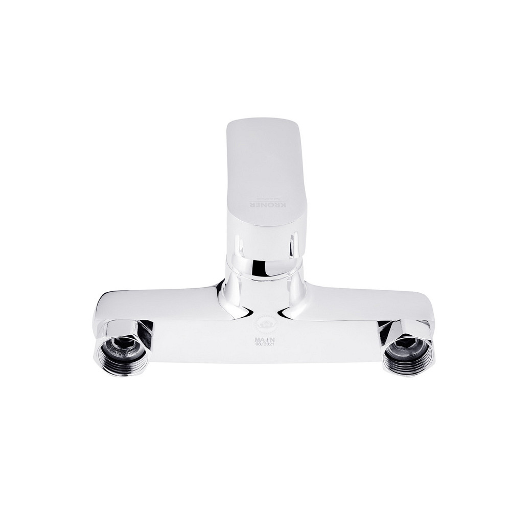 Змішувач для ванни Kroner KRM Main - C060 з душовим виливом, хром Київ - фото 3