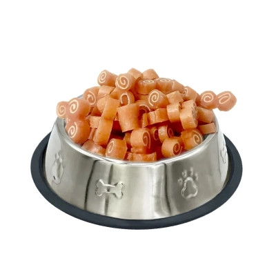 Ласощі для собак Lucky Star Міні-роли з м'яким м'ясом курки та тріски 1-2 см 500 г (4820144201172) Вінниця - фото 1