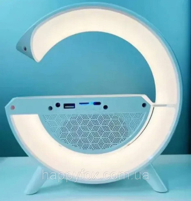 Лампа – нічник Smart DEMO Light Sound Machine з бездротовою зарядкою та вбудованою Bluetooth колонкою Львів - фото 3