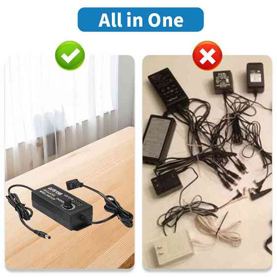 Регульований блок живлення 9-24В з вольтметром 3А Київ