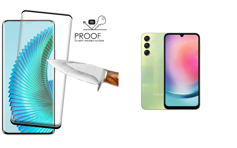 Захисне скло HyperGlass Pro для Samsung Galaxy A24 – максимальна чутливість та захист Київ - фото 1