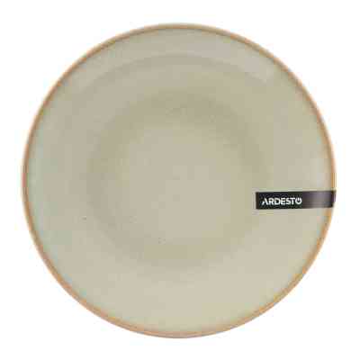 Тарілка Ardesto Lecco Сіра 19,5 см Десертна (AR2919LRG) Вінниця