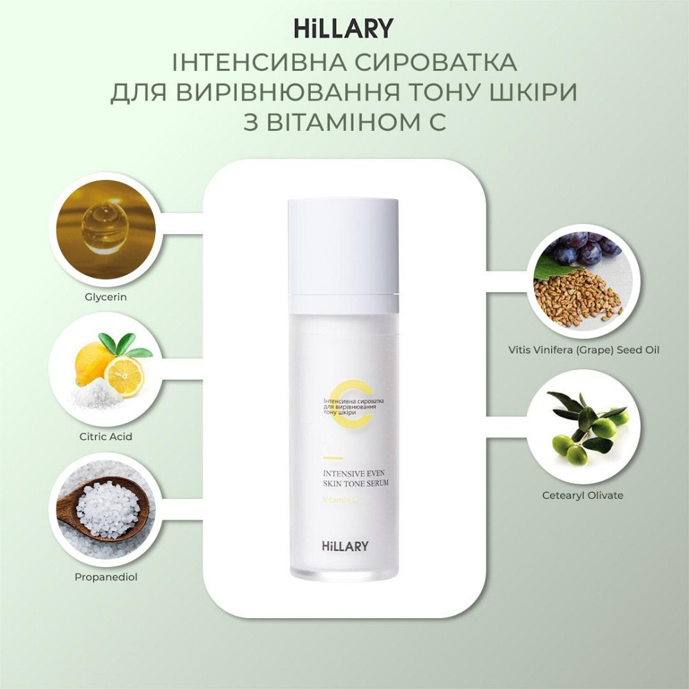 Комплекс HBS Інтенсивний догляд Hillary Hair Body Skin Intensive сare Київ - фото 7