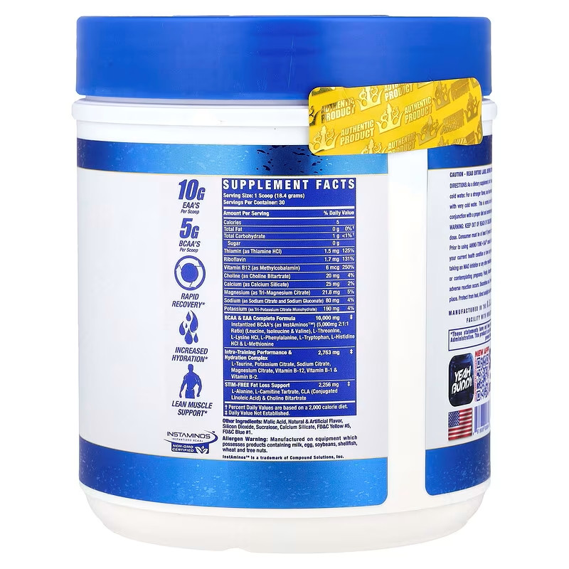 Амінокислотний комплекс Ronnie Coleman Amino Tone + EAA™ 540 g (Sour Apple) Луцьк - фото 2