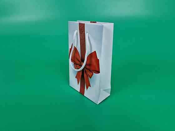 Пакет паперовий подарунковий малий 11/18/5 (арт М079) (12 шт.) Харків