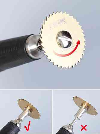 Набор отрезных кругов 6шт с держателями 22-50мм Киев