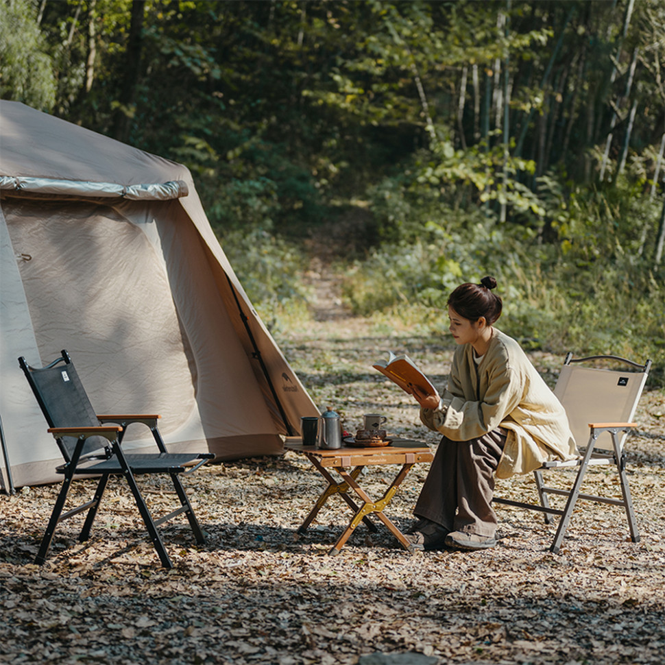 Кресло складное Naturehike CNK2550JJ010 сталь (Бежевий) Винница - изображение 7