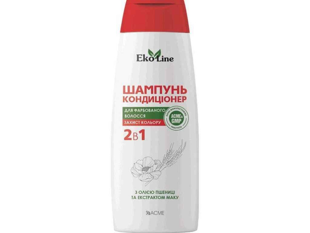 Шампунь 400мл ЕкоЛінія (для фарбованного волосся) ТМ ACME Solmir Київ - фото 1