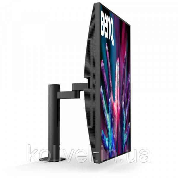TFT 31.5" BenQ PD3205UA, IPS, 4K UHD, 99% sRGB, HDMI, DP, USB-С, USB-hub, HAS, колонки, темно- сірий Київ - фото 4