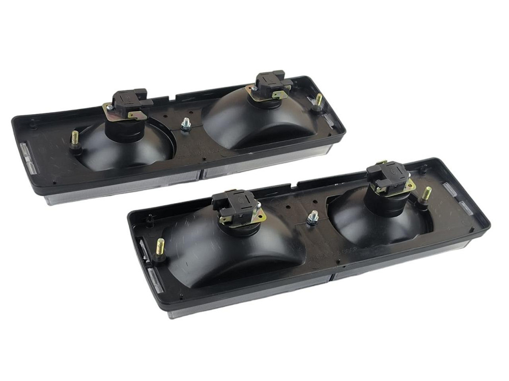 Фонарь задний (черный корпус) тюнинг белый/белый (к-кт 2 шт) 21011 Мукачево - изображение 2