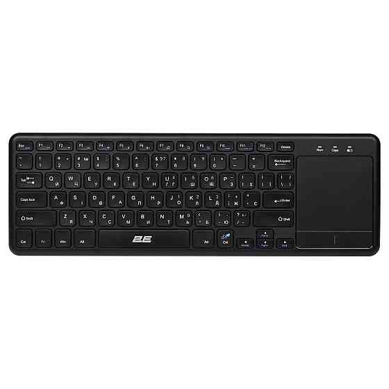 Клавіатура бездротова 2E KT100 WL Ukr Black (2E-KT100WB_UA) ( 11678 ) Харків