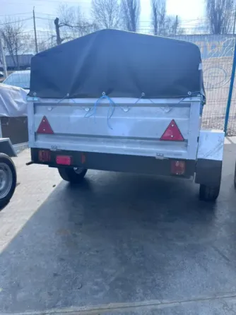 Легковий причіп "Дніпро" 200х130х40 оцинкований Бобринець
