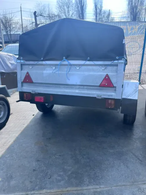 Легковий причіп "Дніпро" 200х130х40 оцинкований Бобринець - фото 4