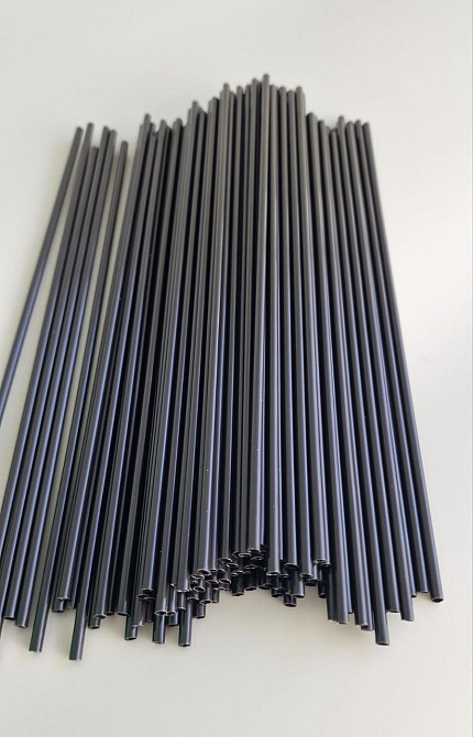 Трубочка алкогольна d3 21см Махито чорна (500 шт) Харків - фото 1