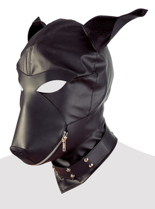 Маска - 2490099 Fetish Collection Dog Mask Black Sex Aura Київ - фото 4