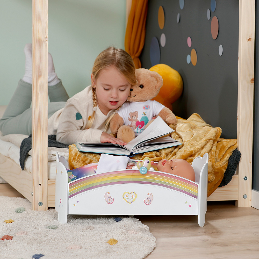 Ліжечко для ляльки BABY born - Сон на веселці Дніпро - фото 9