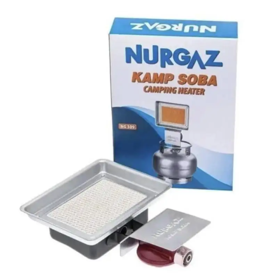 Обогреватель газовый инфракрасный Nurgaz NG-309 до 20 кв.м 1500Вт Винница