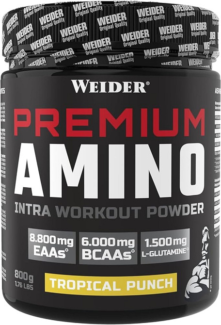 Амінокислотний комплекс Weider Premium Amino Powder 800 g (Tropic) Луцьк - фото 1