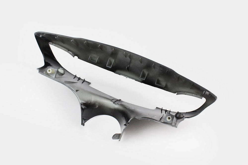 Yamaha JOG SA-16 пластик - керма передній "голова", ЧОРНИЙ (можливі дефекти фарбування) Киев - изображение 3